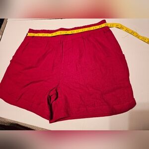 Maurices Women's Athletic Shorts in Deep Red
